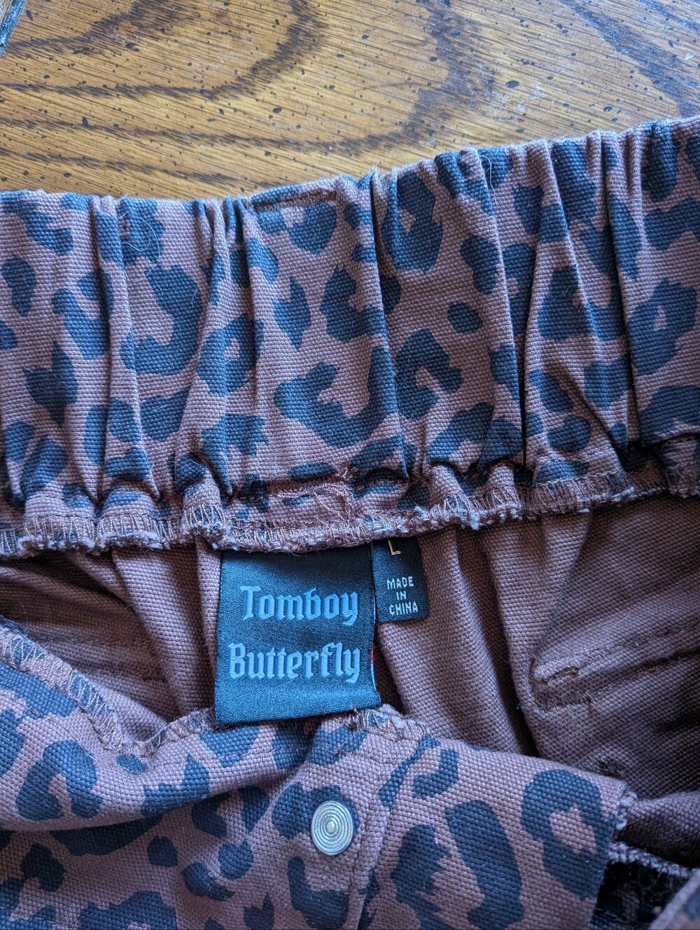 Girrlscout Leopard Sloane Cargo Pants - Picture 2 of 6